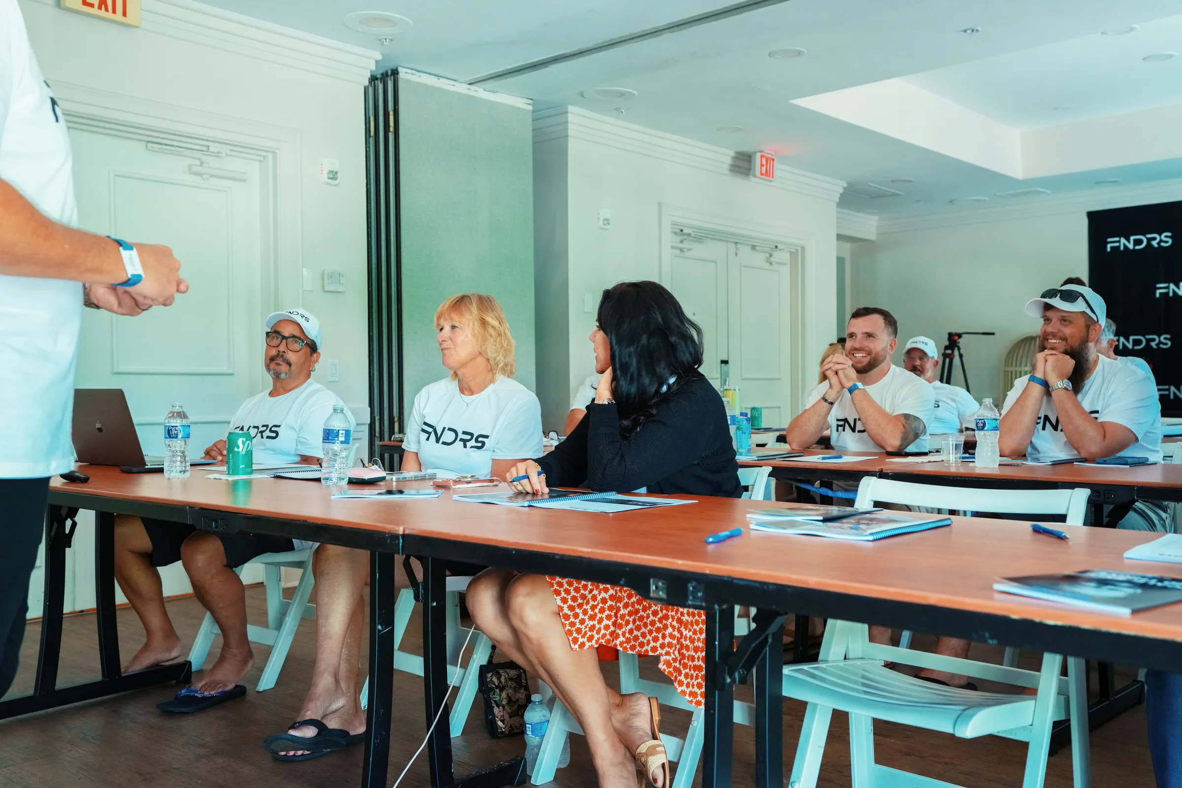 Owners at a Founders University workshop