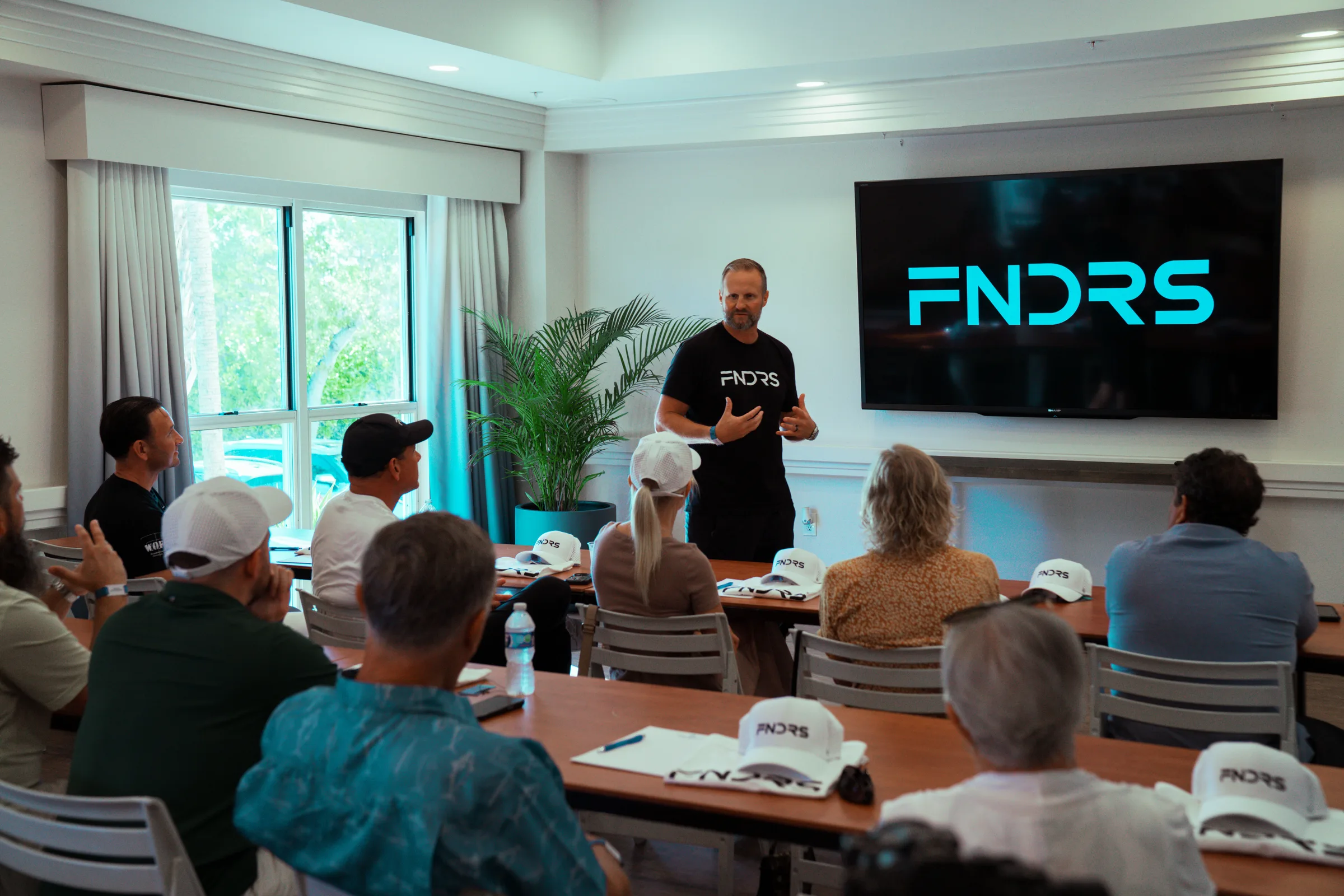 Nick Long teaching a FNDRS workshop in Key West